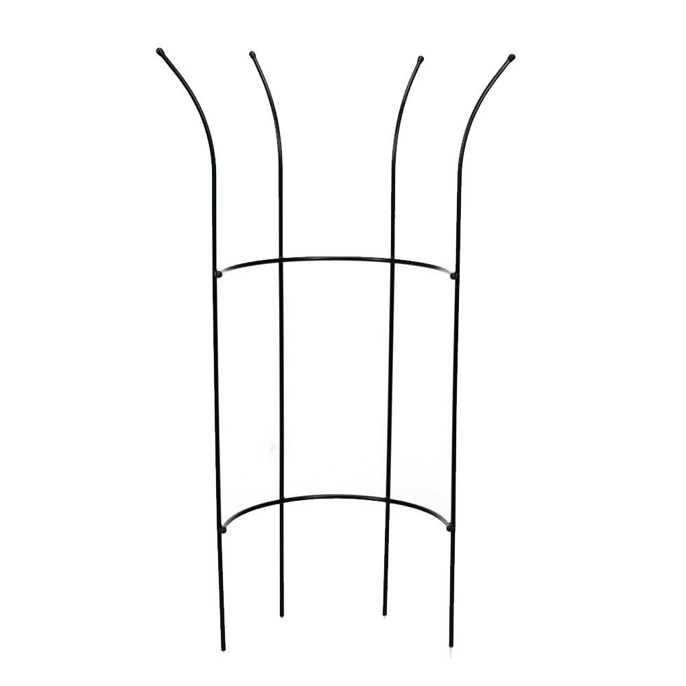 Опора для садовых растений высокая металлическая чёрная HITSAD 58-919В 58-919В - фото 65714