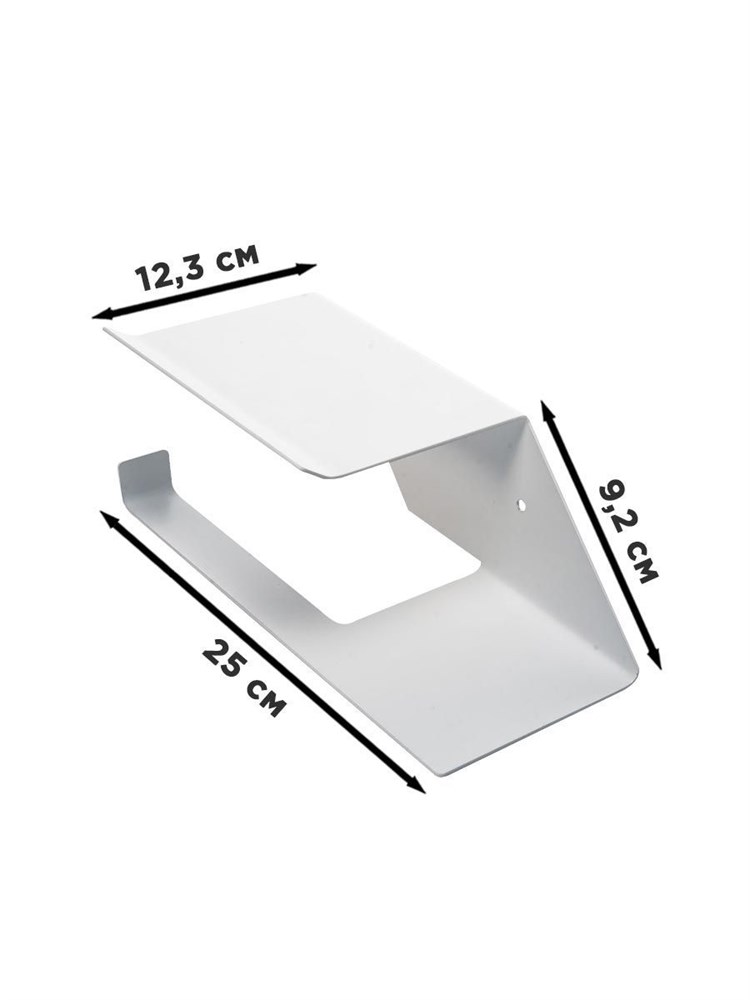 Держатель для туалетной бумаги, салфеток и полотенец белый 805-006W 805-006W - фото 67876