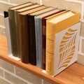 Ограничитель для книг на полке металлический белый, Узор IRONDECOR 705-003W 705-003W - фото 65867