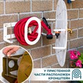 Умывальник настенный золотой с кронштейном для шланга металлический, IRONDECOR 550-020G 550-020G - фото 68407