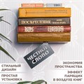 Полка настенная для книг металлическая со скрытым креплением, IRONDECOR 705-053B 705-053B - фото 68553