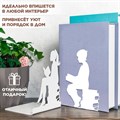 Комплект двух ограничителей для книг Дети с книгами IRONDECOR 705-021W 705-021W - фото 68683