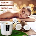 Свеча ароматическая с деревянным фитилем "Кокосовый пломбир" Candle Decor, 100% кокосовый воск, 7,5*8см F0000059315-1 - фото 68912